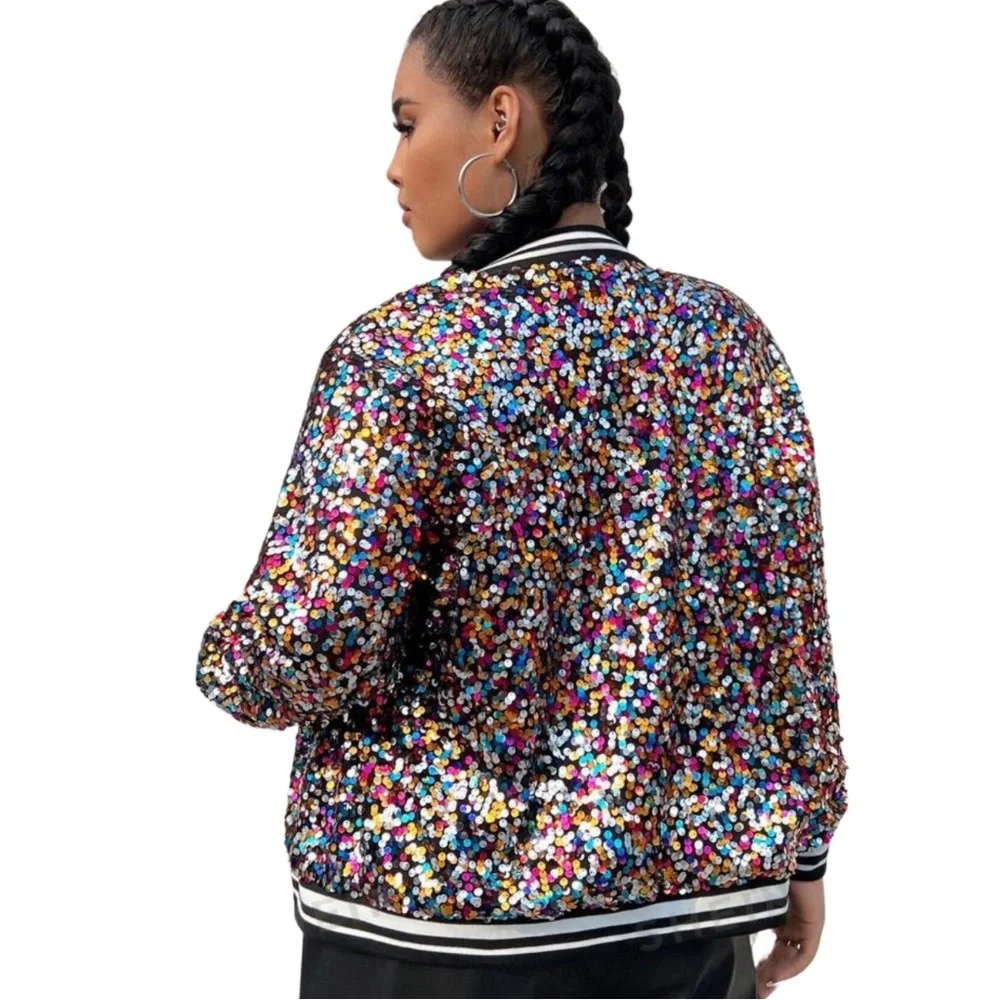 🪩 PLUS Sequin Jacket 🪩 - Picture 2 of 5